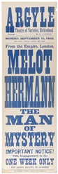 [PLAYBILLS – MAGIC]. Six British Variety Playbills Featurin...