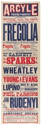 [QUICK CHANGE]. Two Mlle. Fregolia Playbills. Liverpool: Sa...