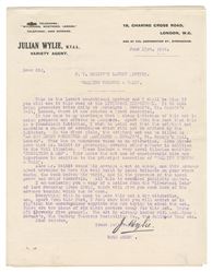 SELBIT, P.T. (1881 – 1938). Three Pieces of Selbit Ephemera...
