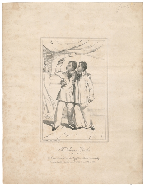 [SIAMESE TWINS]. [BUNKER, Chang and Eng (1811–1874)]. The S...