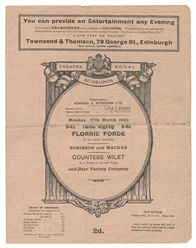 VONETTA (Etta Paul, 1878 - 1964). Group of Vonetta Ephemera...