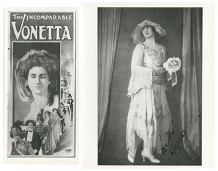 VONETTA (Etta Paul, 1878 - 1964). Group of Vonetta Ephemera...