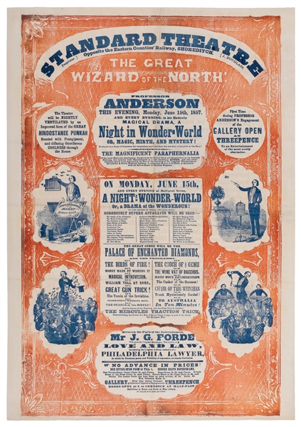 ANDERSON, John Henry (1814 – 74). The Great Wizard of the N...