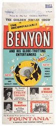 BENYON, Edgar (1901 – 78). The Incomparable Benyon. The Spo...
