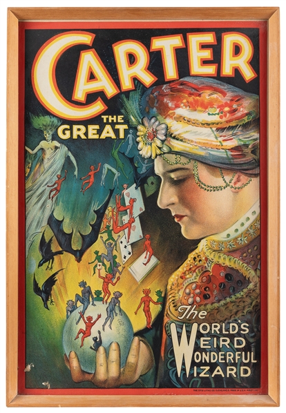 CARTER, Charles (1874 – 1936). Carter the Great. The World...