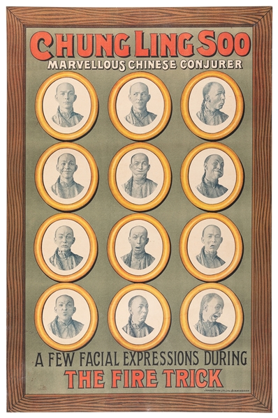 CHUNG Ling Soo (W.E. Robinson, 1861 – 1918). Chung Ling Soo...