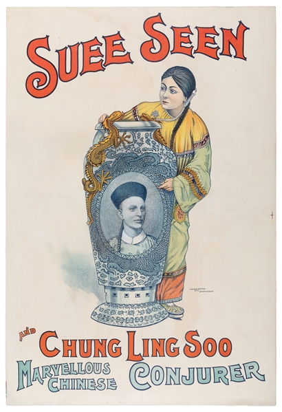 [CHUNG LING SOO]. Suee Seen and Chung Ling Soo Marvellous C...