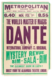 DANTE (Harry Jansen, 1883 - 1955). Dante. The World's Maste...
