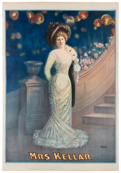 KELLAR, Eva (1862 - 1910). Mrs. Kellar. New York: Strobridg...