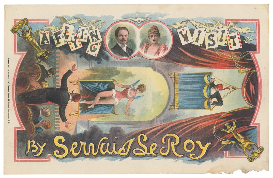 LEROY, Servais (1865 – 1953). A Flying Visit by Servais LeR...