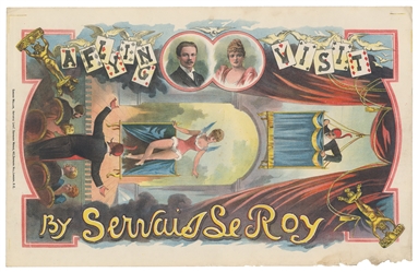 LEROY, Servais (1865 – 1953). A Flying Visit by Servais LeR...