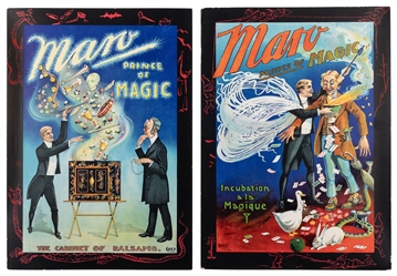 MARO (Walter Truman Best, 1868 – 1908). Two Lithographed Wi...
