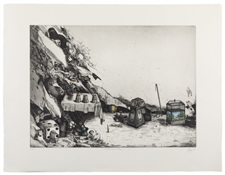 MINUZZI, Maurilio (Italian, 1939 – 2021). L'Escamoteur. 197...