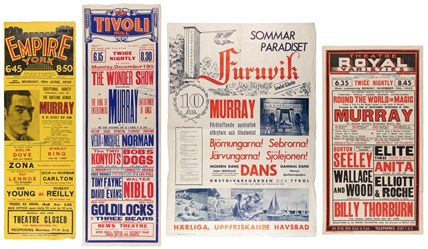 MURRAY (Murray Walters, 1901 – 88). Four Murray Playbills/P...