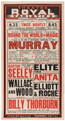 MURRAY (Murray Walters, 1901 – 88). Four Murray Playbills/P...