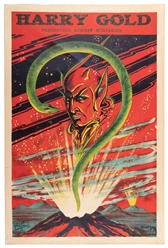 [STOCK POSTER]. Harry Gold Presenting Bombay Mysteries. Bir...