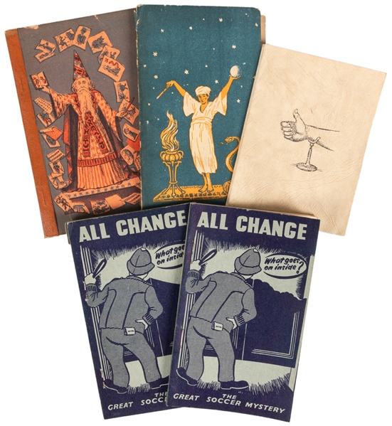 [BLOW BOOKS]. Magic Picture Book and four Other Blow Books....