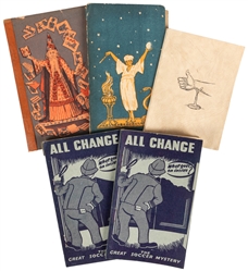 [BLOW BOOKS]. Magic Picture Book and four Other Blow Books....