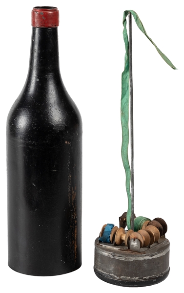 Ribbons from Bottle. London: J. Bland, ca. 1880s. Five colo...