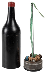 Ribbons from Bottle. London: J. Bland, ca. 1880s. Five colo...