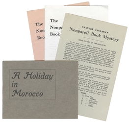 [BOOK TEST]. The Nonpariel Book Mystery. St. Leonards-On-Se...