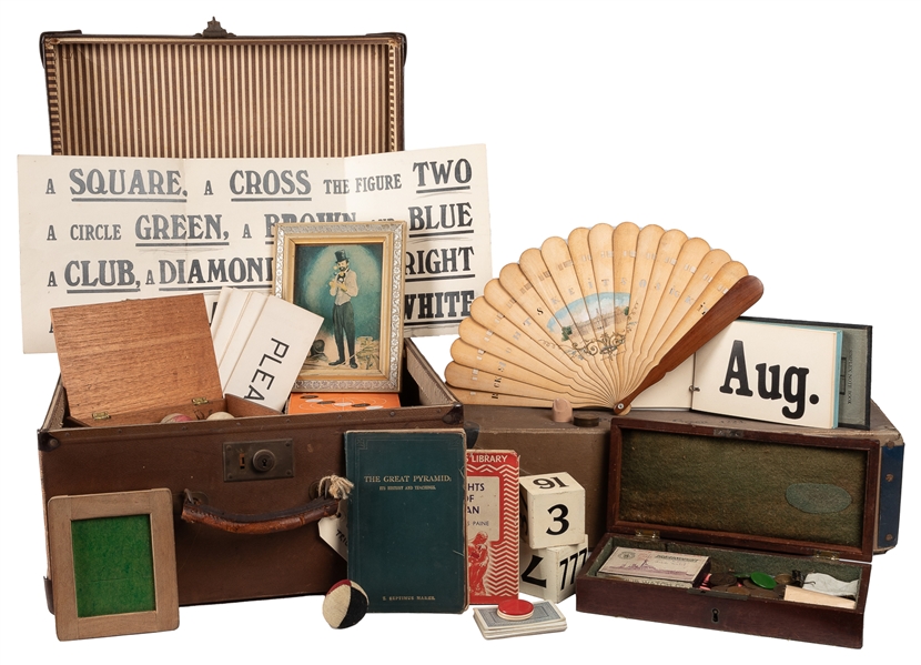 COLLINS, Stanley (1881 – 1966). Two Trunks of Magic Apparat...