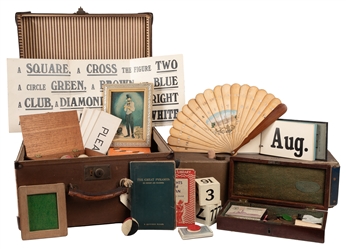 COLLINS, Stanley (1881 – 1966). Two Trunks of Magic Apparat...