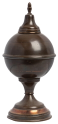 Handkerchief Burning Globe. British, ca. 1900. Brass globe ...