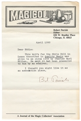 Bill in Lemon Knife. Circa 1950. Specially constructed butt...