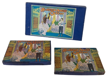 [MAGIC SETS]. Three P&L Aladdin Magic Sets. New Haven: Petr...