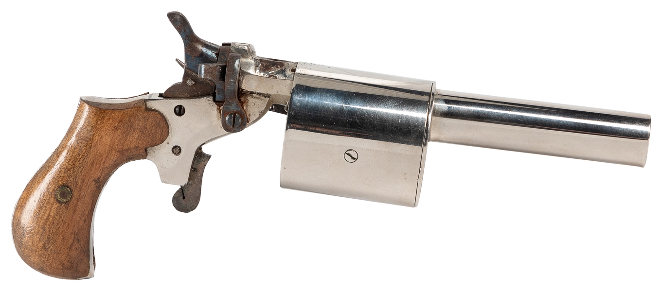 Silk Vanishing Pistol. Dresden: Manfredo, ca. 1930s. A silk...