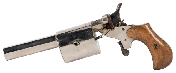 Silk Vanishing Pistol. Dresden: Manfredo, ca. 1930s. A silk...