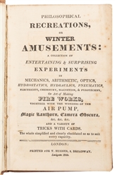[BADCOCK, John]. Philosophical Recreations, or Winter Amuse...