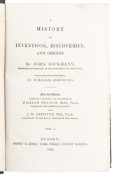 BECKMANN, John (1739 – 1811). Beckmann's History of Inventi...