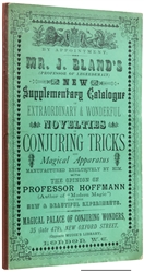 BLAND, Joseph (d. 1898). New Supplementary Catalogue of Ext...