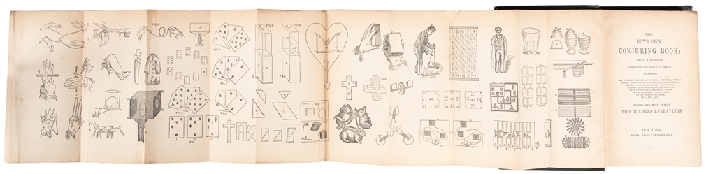 Boy's Own Conjuring Book. New York: Dick & Fitzgerald, [185...