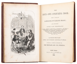 Boy's Own Conjuring Book. New York: Dick & Fitzgerald, 1860...