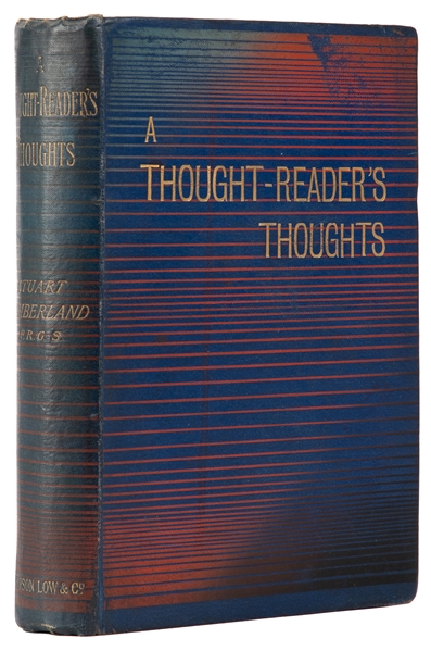 CUMBERLAND, Stuart (1857 – 1922). A Thought-Readers Though...