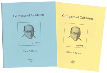 DAWES, Edwin (1925 – 2023). Glimpses of Goldston. Anlaby: D...