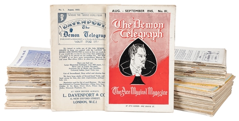 Demon Telegraph. Lewis Davenport. Monthly/Irregular. N1 (Au...