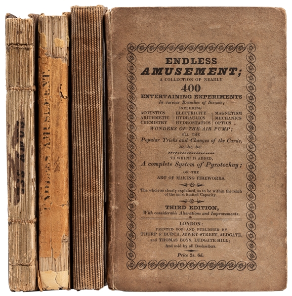 [ENDLESS AMUSEMENT]. Four Editions of Endless Amusement. In...