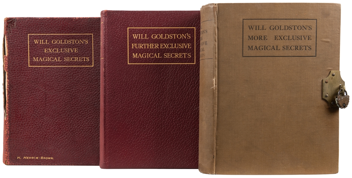 GOLDSTON, Will (1878 – 1948). Exclusive Magical Secrets Ser...