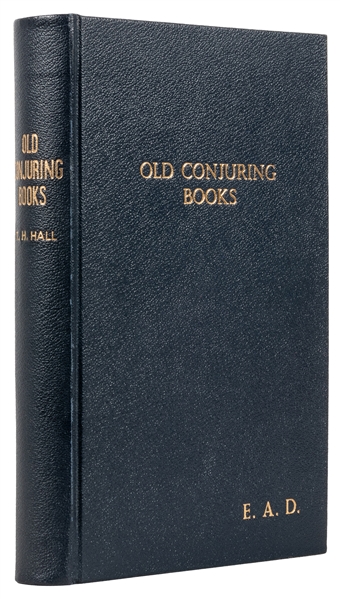 HALL, Trevor (1910 – 91). Old Conjuring Books. [Proof Copy....
