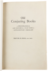 HALL, Trevor (1910 – 91). Old Conjuring Books. [Proof Copy....