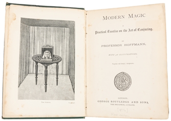HOFFMANN, Professor (Angelo Lewis, 1839–1919). Modern Magic...