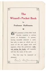 HOFFMANN, Professor (Angelo Lewis, 1839–1919). The Wizard's...