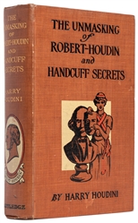 HOUDINI, Harry (Erik Weisz, 1874 – 1926). The Unmasking of ...