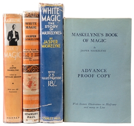 MASKELYNE, Jasper (1902 – 73). Three Editions and one Advan...