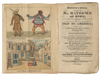 MATTHEWS, Charles (1776 – 1835). Four Chapbooks About the Q...