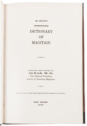 MCARDLE, John (1887 – 1983). International Dictionary of Ma...